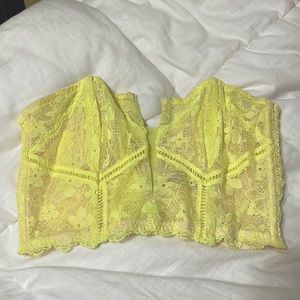 Lace corset top